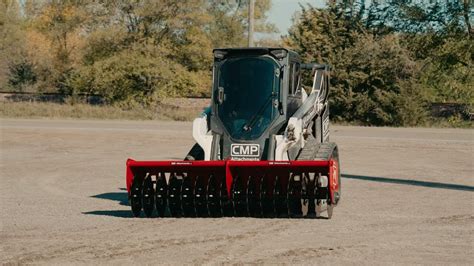 straw crimping for skid steer